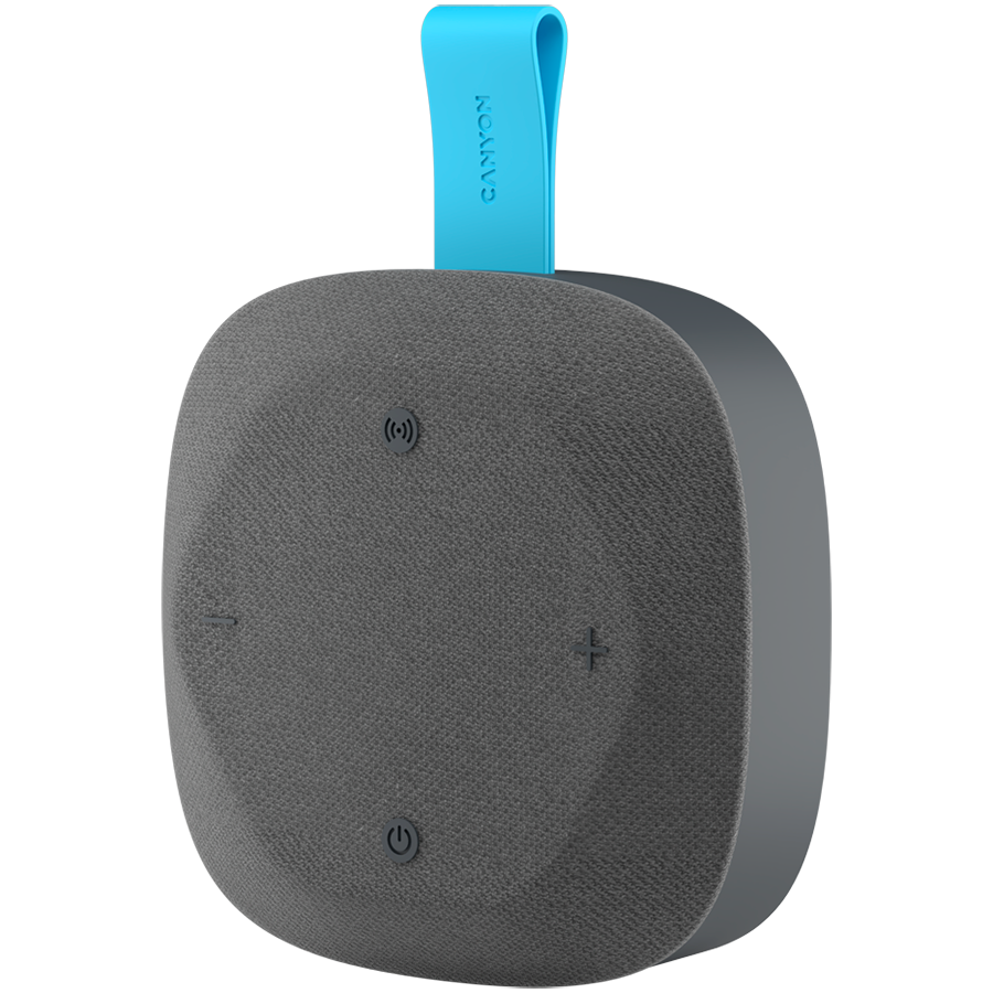 CANYON speaker HEXAGON 10 TWS 8W IPX5 Grey Blue CANYON speaker HEXAGON 10 TWS 8W IPX5 Grey Blue - Image 1