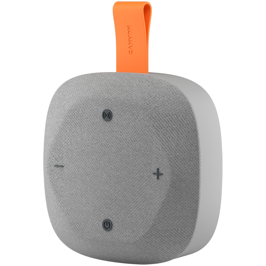 CANYON speaker HEXAGON 10 TWS 8W IPX5 Grey Orange CANYON speaker HEXAGON 10 TWS 8W IPX5 Grey Orange - Image 1