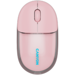 CANYON mouse OnClick 24 BT/ Wireless Transparent/Pink