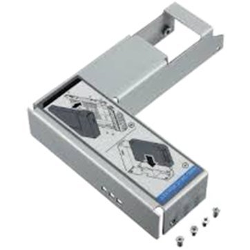 DELL EMC Hard Drive Bracket Converter 2.5" to 3.5". Install a 2.5" SATA/SAS/SSD drive in the 3.5" Tray DELL EMC Hard Drive Bracket Converter 2.5" to 3.5". Install a 2.5" SATA/SAS/SSD drive in the 3.5" Tray - Image 1