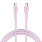 CANYON cable OnWire 60CL C-C 60W COLOR Braided 1m Pink