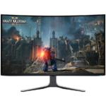 Monitor Alienware AW3225QF 32", 3840x2160, 4K UHD, 240Hz, Anti-reflective, 16:9, 1000 cd/m2, AMD FreeSync Premium, NVIDIA G-SYNC, 0.03ms, 178/178, 2xDP, HDMI, USB-C, USB-B, 3xUSB-A, Tilt, Swivel, Pivot, Height Adjust, 3Y