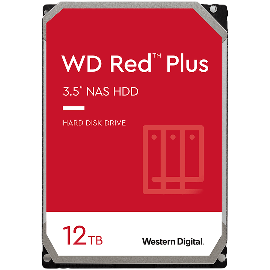 HDD NAS WD Red Plus (3.5'', 12TB, 512MB, 7200 RPM, SATA 6 Gb/s) HDD NAS WD Red Plus (3.5'', 12TB, 512MB, 7200 RPM, SATA 6 Gb/s) - Image 1