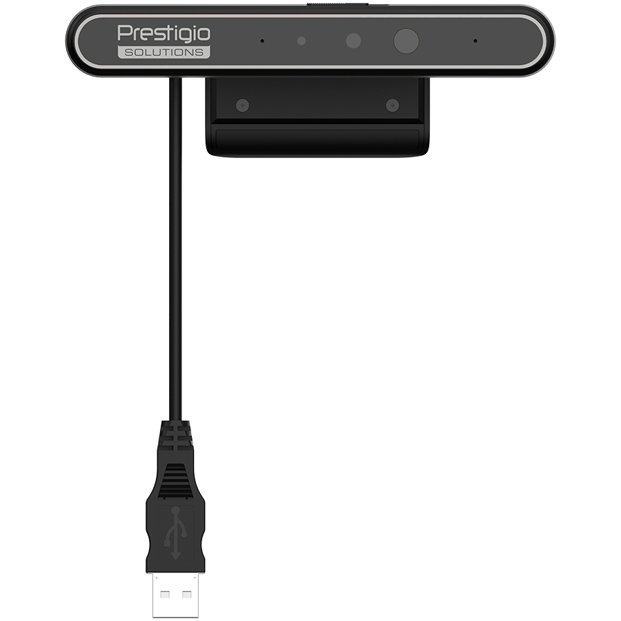 Prestigio Solutions Video Conferencing Windows Hello Camera: FHD, 2MP, 2 mic, 1m (Range), Connection via USB 3.0 Prestigio Solutions Video Conferencing Windows Hello Camera: FHD, 2MP, 2 mic, 1m (Range), Connection via USB 3.0 - Image 1