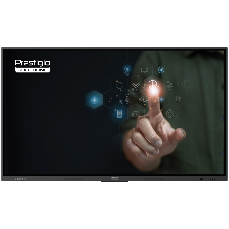 PRESTIGIO SOLUTIONS Multiboard 65" Light Series UHD 4K, Android 13, Dual Wi-Fi, 40TP, touch pen PRESTIGIO SOLUTIONS Multiboard 65" Light Series UHD 4K, Android 13, Dual Wi-Fi, 40TP, touch pen - Image 1