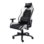 Trust GXT 714W gaming stolica RUYA, crno-bijela, udobna,podesiva, ergonomska, eko materijal