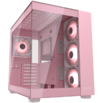 COUGAR FV150 RGB PC Case, Mid tower, Pink