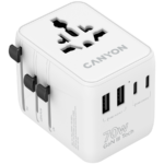 CANYON Travel Adapter OnTour 70 EU/UK/US/AUS 70W White