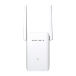 Mercusys ME80X AX3000 Wi-Fi Range Extender, 574 Mbps at 2.4 GHz + 2402 Mbps at 5 GHz, 2 x Fixed External Antennas, 1 x Gigabit Port, Wall Plugged, 1024 QAM, OFDMA, MERCUSYS APP, WPS/Reset Button, Signal Indicator, Range Extender/Access Point mode