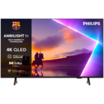 Philips TV QLED 65PUS8510/12, AMBILIGHT 4K QLED UHD TV, 164 cm (65"), Titan OS Pametna platforma, P5 Image processor, Dolby Atmos