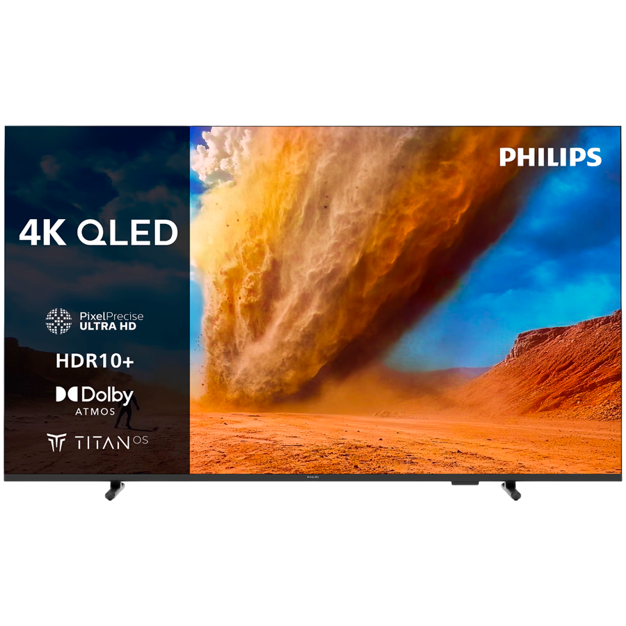 Philips 65PUS7810/12 4K QLED TV, 164 cm (65"), Pixel Precise Ultra HD, Titan SMART OS, Dolby Atmos sound. HDR10+ Philips 65PUS7810/12 4K QLED TV, 164 cm (65"), Pixel Precise Ultra HD, Titan SMART OS, Dolby Atmos sound. HDR10+ - Image 1