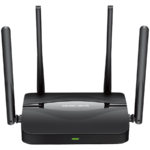 Mercusys MR25BE BE3600 Dual Band Wi-Fi 7 Router, 688 Mbps at 2.4 GHz + 2880 Mbps at 5 GHz,  4x Ext. Antennas,  3x G LAN Ports, 1x G WAN Port, MLO, 4096-QAM, OFDMA, HE160, MERCUSYS App, Router/Access Point Mode, MU-MIMO, WPA3, Guest Network