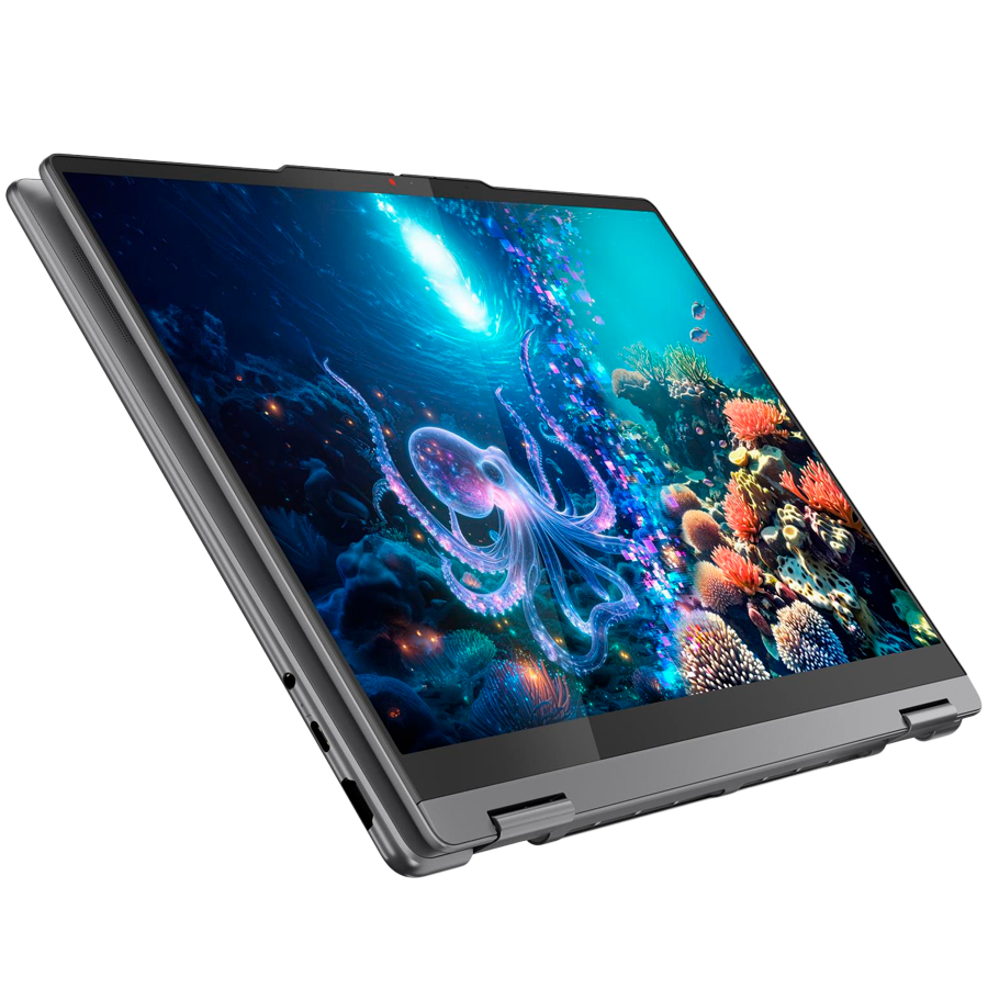 Lenovo Yoga 7 2-in-1, 14" (1920x1200) OLED Touch 600nits, Intel Core Ultra 5 226V, 16GB DDR5 8533MHz, 1TB SSD M.2, Intel intg., 1x USB 3.2, 2x USB 3.2 Type-C, HDMI, 70Wh, No Os, 3Yr Lenovo Yoga 7 2-in-1, 14" (1920x1200) OLED Touch 600nits, Intel Core Ultra 5 226V, 16GB DDR5 8533MHz, 1TB SSD M.2, Intel intg., 1x USB 3.2, 2x USB 3.2 Type-C, HDMI, 70Wh, No Os, 3Yr - Image 1
