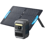 Anker SOLIX Powerstation C300X plus PS60 Portable Solar Panel