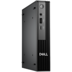 Dell Pro Micro QCM1250, Intel Core Ultra 235T, 1x 8GB DDR5, 512GB GB PCIe M.2, Wi-Fi 6E + BT 5.3, Front: 1x USB C 3.2, 1x USB 3.2, Back: 2x USB 3.2, 2x USB 2.0, HDMI, DP, RJ45, USB KB/Mouse, Ubuntu, 3Yr
