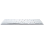 CLEVETURA CLVX 1 Touch-On-Keys AI Wireless Keyboard, ANSI US Mac layout, Scissor Switches, Aluminum Chassis, Interactive RGB, Mac/iPad/AppleTV/PC support