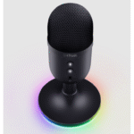 Trust GXT 234 Yunix USB gamingmikrofon, 3.5 mm, USB-A, deskstand, crni