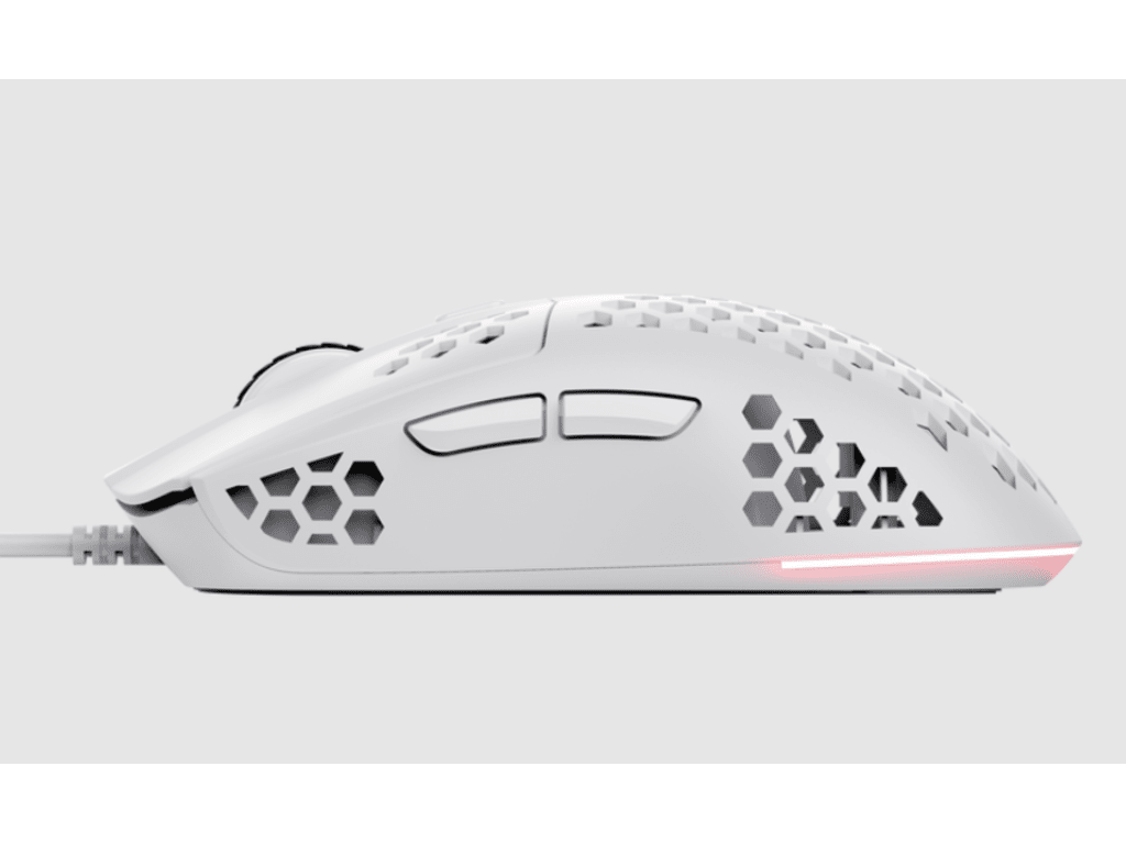 Trust GXT928 Helox RGB gamingmiš, ultra lagan, 6400 dpi,žičani, bijeli Trust GXT928 Helox RGB gamingmiš, ultra lagan, 6400 dpi,žičani, bijeli - Image 1