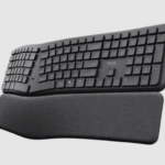 Trust Keyra ergo multiwireless tastatura, US layout,USB-C, USB-A, bluetooth