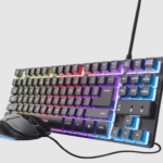 Trust GXT 798 2-u-1 gaming set, crni