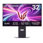 LG 32" 4K OLED UltraGear MonitRGB, Dual-Mode, UHD, 3840x2160480Hz, 1300cd, 0.03ms, 1500000:1, DP
