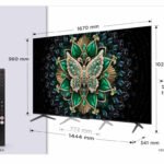 TCL 75"C6K 4K QD-Mini LED TV144Hz Google TV; Game Master;Dolby Atmos; Onkyo 2.1; HDR Premium;