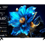 TCL 75"P7K 4K QLED TV 60HzGoogle TV; HDR multi-format;HVA Panel; Game Master; Dolby Atmos;