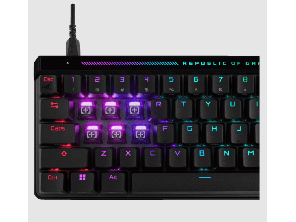 Asus ROG Falchion ACE HFX 65%gaming tastatura Asus ROG Falchion ACE HFX 65%gaming tastatura - Image 1