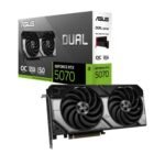 ASUS VGA DUAL-RTX5070-O12G 12GB GDDR7 , 192-bit, 3x DP, 1x HDMI