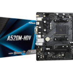 ASROCK MB A520-HDV, AM42xDDR4, 4xSATA, M.2, RAIDVGA, HDMI, Micro ATX