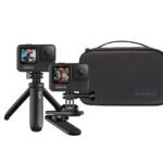 GoPro Travel Kit (Shorty+Magnetic Swivel Clip+Camera Case)