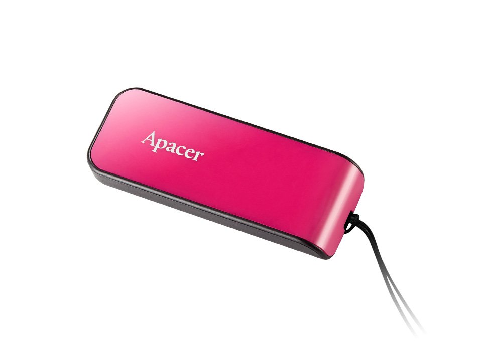 APACER FD 64GB USB 2.0 AH334Pink APACER FD 64GB USB 2.0 AH334Pink - Image 1