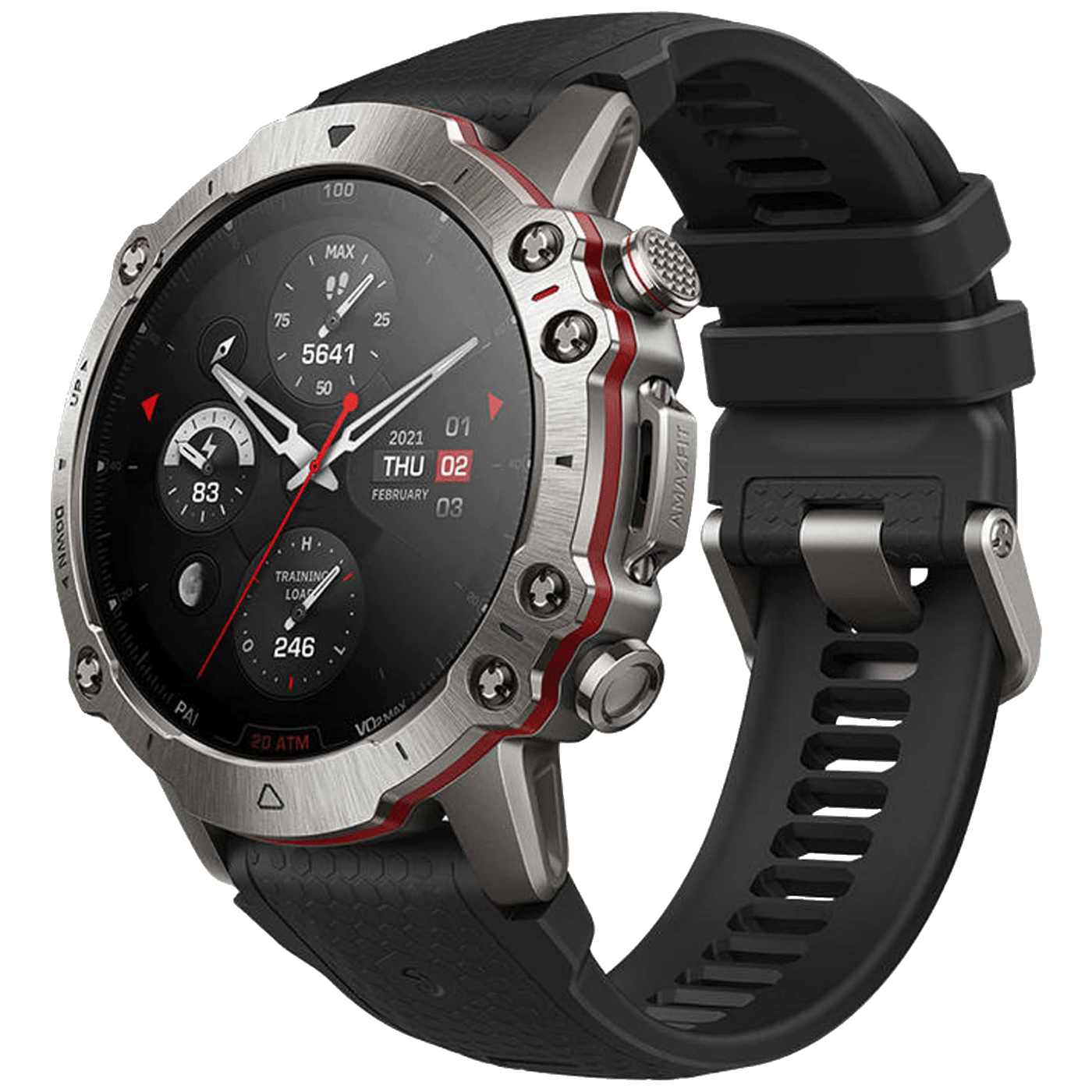 Amazfit Pametni sat, 1.28" AMOLED, vodootporan 20ATM, BT, WiFi, GPS - Falcon Amazfit Pametni sat, 1.28" AMOLED, vodootporan 20ATM, BT, WiFi, GPS - Falcon - Image 1