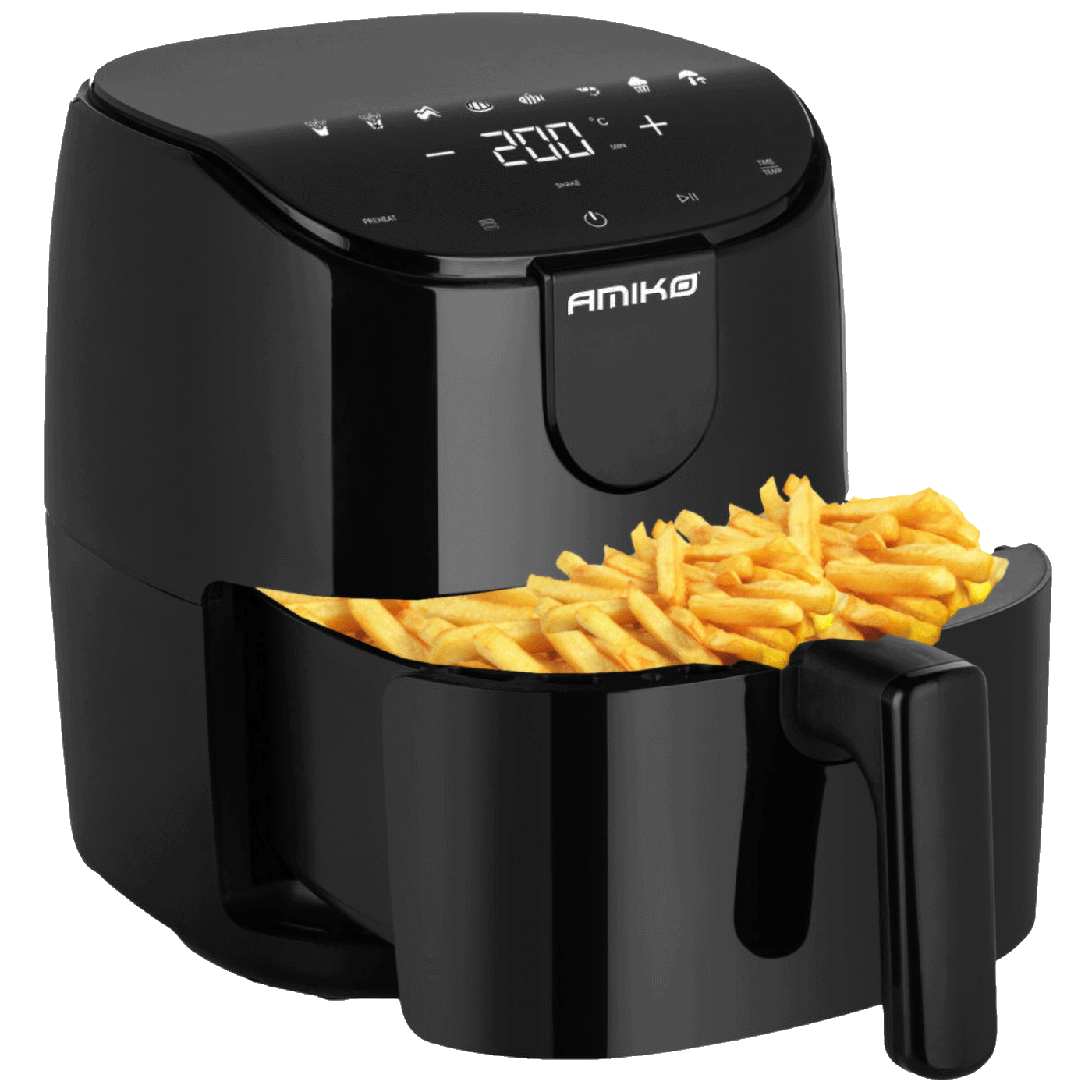 Amiko Friteza na vrući zrak, 1500W, zapremina 4 lit. - A50 Amiko Friteza na vrući zrak, 1500W, zapremina 4 lit. - A50 - Image 1