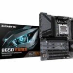 Gigabyte MB B650 EagleAM5; 4xDDR5; up to 256GB,(up to 7600MHz); 4x SATA,3xM.2, DP, HDMI