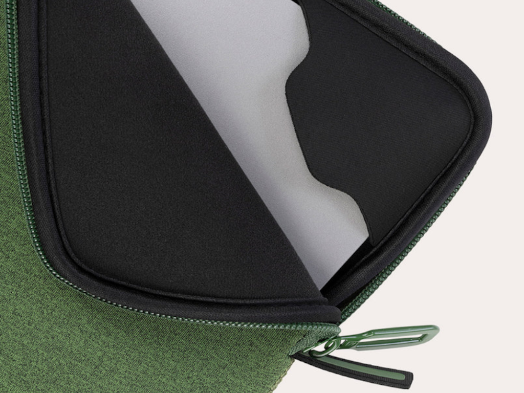 TUCANO torba MELANGE 14" green TUCANO torba MELANGE 14" green - Image 1