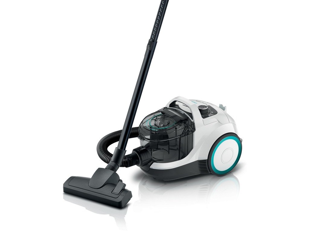 BOSCH Usisivač sa posudomSerie 4|, ProHygienic,BIJELI 10-godišnje jamstvo za motor BOSCH Usisivač sa posudomSerie 4|, ProHygienic,BIJELI 10-godišnje jamstvo za motor - Image 1