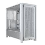 CORSAIR FRAME 4000D RS Case3xRS120 fans, 360mm radiator170mm cooler, 430mm GPU, ATX, White