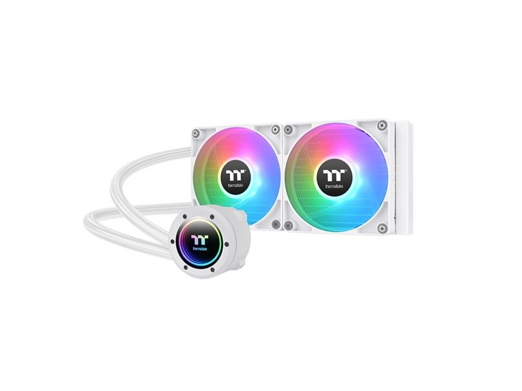 Thermaltake TH240 V2 ARGBLiquid Cooler White240mm Thermaltake TH240 V2 ARGBLiquid Cooler White240mm - Image 1