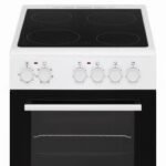 TESLA Šporet CV5400SW4x zone; bez poklopca; 6x Funk; Ventilator; Čišćenje parom; BIJELI