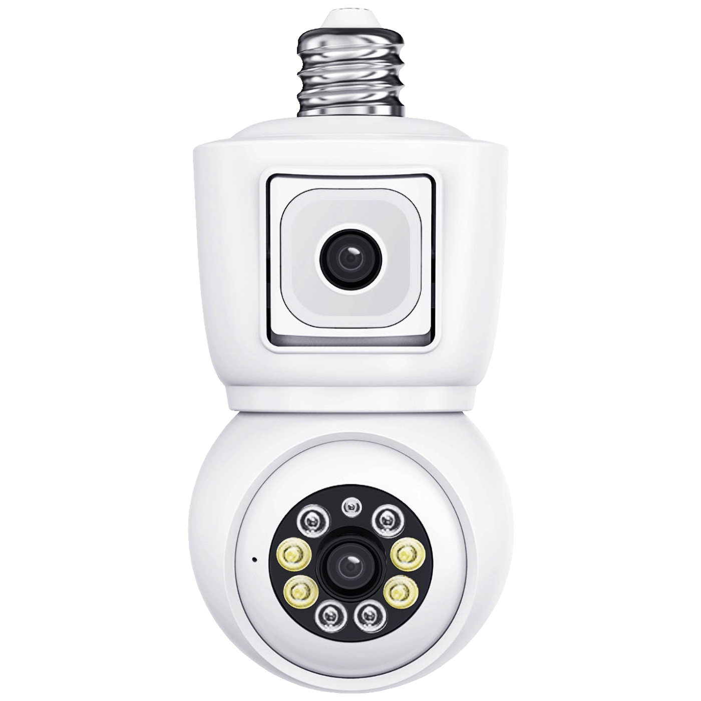 Escam Kamera za video nadzor,dual lens,2x2Mpixel,PTZ,E27,WiFi - QF202 Escam Kamera za video nadzor,dual lens,2x2Mpixel,PTZ,E27,WiFi - QF202 - Image 1