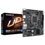 Gigabyte H610M S2H V3 DDR4LGA1700; 2xDDR4; M.2; 4xSATA6xUSB; HDMI, 2xDP, VGA