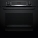 BOSCH pećnica  Serie 4| CRNA, A+, 3D, 71L,7 programa, Old Model HBA513BB1