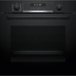 BOSCH pećnica  Serie 6| CRNA, A, PIROLIZA, AutoPilot 30,71L,AirFry, Teleskopska vodilica, 10 progra
