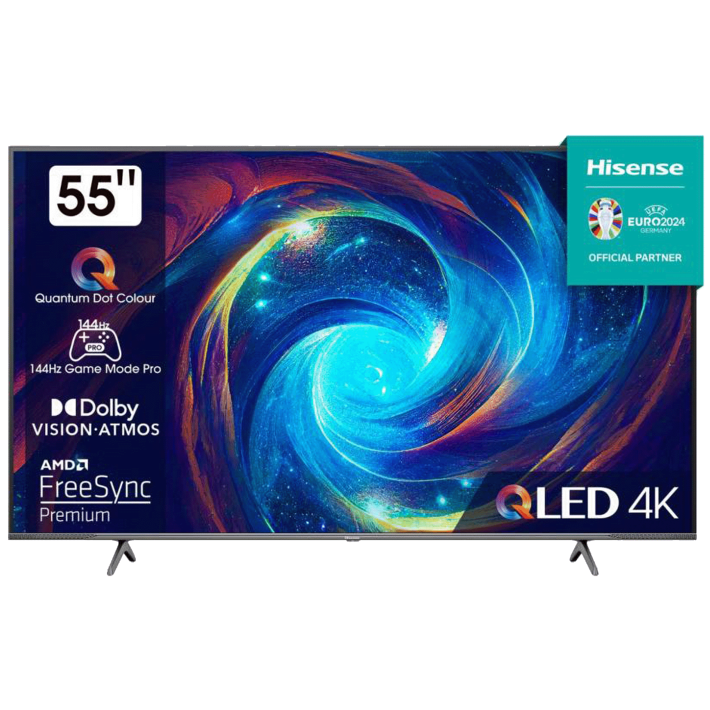 Hisense Televizor Smart LED UHD 4K 55" - 55E7KQ PRO Hisense Televizor Smart LED UHD 4K 55" - 55E7KQ PRO - Image 1