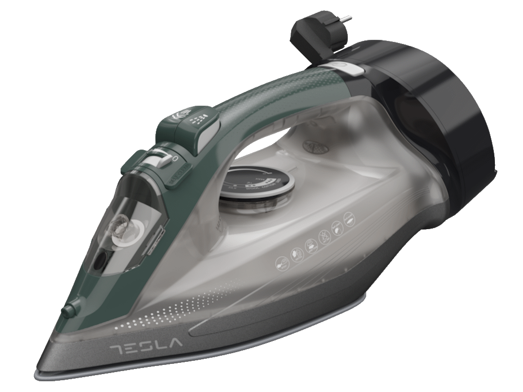 TESLA Pegla 2600W IR510GR / 0.32L / IRONS / Keramika / Green TESLA Pegla 2600W IR510GR / 0.32L / IRONS / Keramika / Green - Image 1