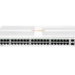 Aruba Instant On 1930 48G,4SFP1/10GbE; 10 Gb latency < 1.20?Sec; Throughput-130.95 Mpps, 176Gbps