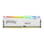 Kingston 32GB 5200MHz DDR5 W.White RGB, CL40, 288-pin,XMP, EXPO
