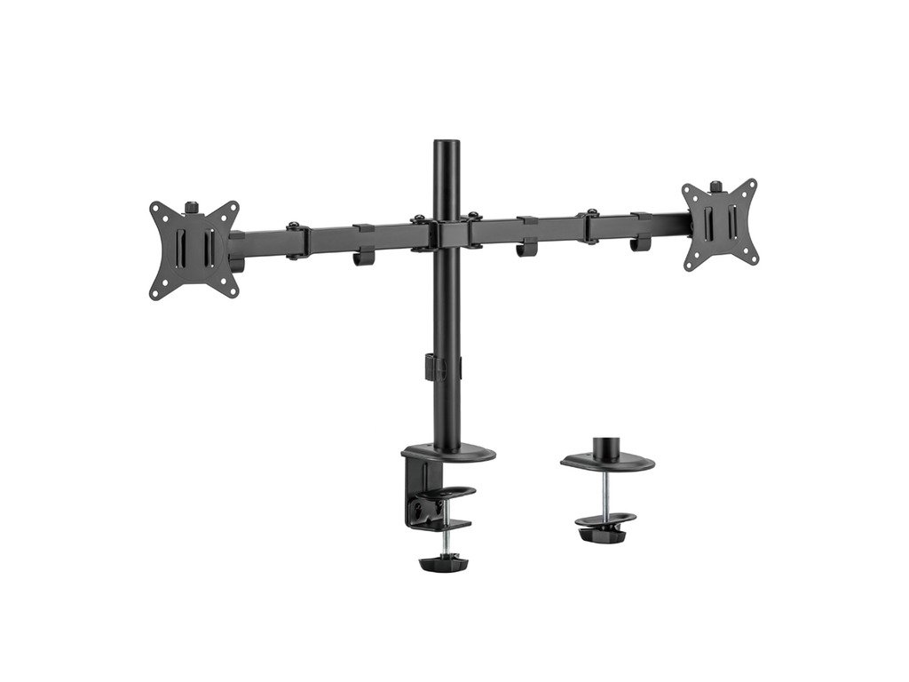 LC-Power Nosač za monitoreDo 32", Single nosač, VESA 75x75 / 100x100, tilt, heaight LC-Power Nosač za monitoreDo 32", Single nosač, VESA 75x75 / 100x100, tilt, heaight - Image 1