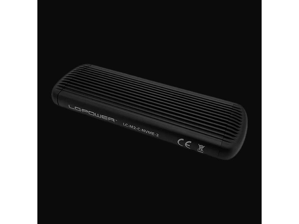 LC-Power LC-M2-C-NVME-2USB 3.2 Gen. 2x2High Speed USB-C for NVME LC-Power LC-M2-C-NVME-2USB 3.2 Gen. 2x2High Speed USB-C for NVME - Image 1